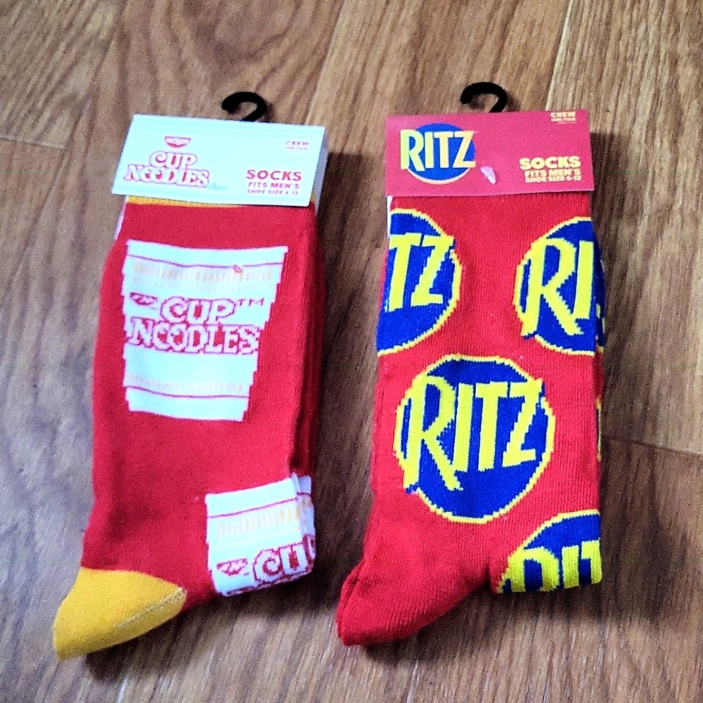 Snack logo socks
